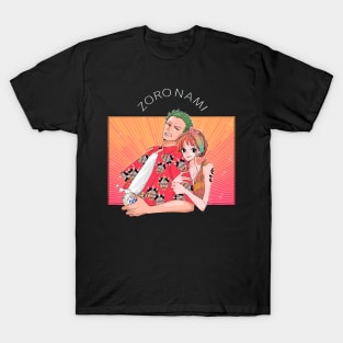 Zoro Nami One Piece T-Shirt